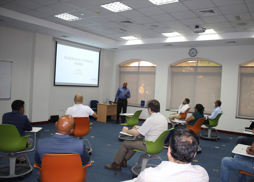 Research talk on Business in Emerging Markets : Challenges and Opportunities